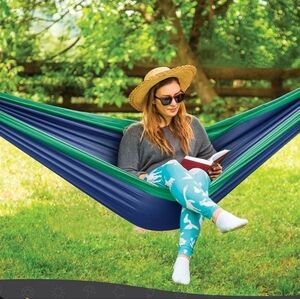 SEWANTA Blue and Green Hammock